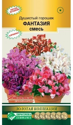 Цветы Горошек Душистый Фантазия Смесь ЦВ/П (ЕС) 10шт однолетнее 15-20см