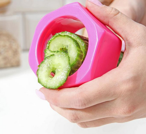 Нож для нарезки спиралью Солнце 8см Доляна цвет МИКС Арт-1241210