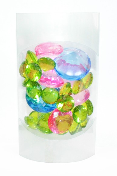 Камешки кристаллы изумрудный 150гр KS-4384