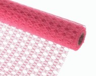 Сетка Крошет ажур Ярко-Розовая 50см*5м Сетка Крошет ажур Ярко-Розовая 50см*5м