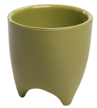Горшок на ножках Де Коста 2,25лит Папоротник D-160мм (с дренажной системой) Горшок на ножках Де Коста 2,25лит Папоротник D-160мм (с дренажной системой)