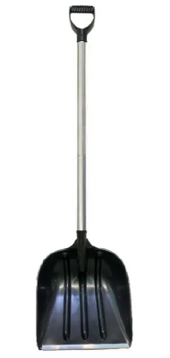 Лопата Снег пластиковая Гардения Эверест 1550*390*470мм с алюминиевым черенком