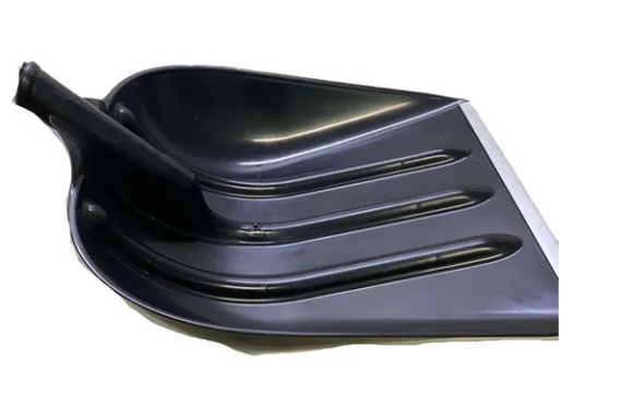 Лопата Снег пластиковая Гардения Эверест 1550*390*470мм с алюминиевым черенком