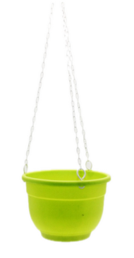 Горшок Фуксия на Цепочках 140мм Салатовый Горшок Фуксия на Цепочках 140мм Салатовый