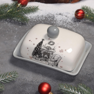 Маслёнка керамическая Хюгге 16*12*8см Арт-6249570