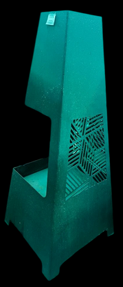 Уличный Камин Пирамида Ромбы