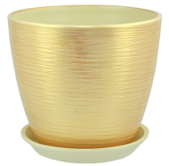 Кашпо Бутон №-РС-57 Перламутр Персик №-1 (D-12см)