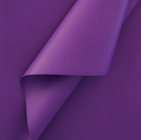 Пленка Листами Матовая однотонная Тёмная Сирень 58/58см (1уп/10шт) Цена за лист