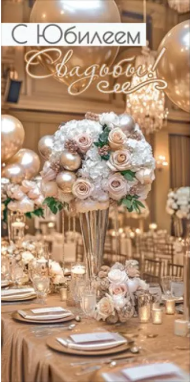 Конверт для денег С Юбилеем Свадьбы Арт-50001147