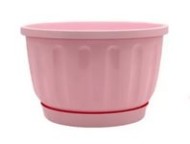 Горшок Терракот подвесной 200мм Розовый высота 14см