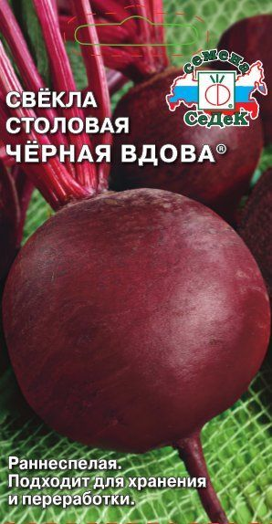 Свекла Чёрная вдова ЦВ/П (СЕДЕК) 3гр раннеспелый