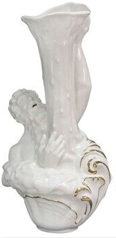 Ваза керамическая ЗОДИАК Водолей Н-21см