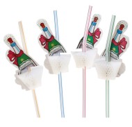 Трубочки для коктейля Шампанское (1уп/12шт) 449229