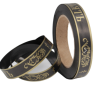 Лента Вечная память 2см*50ярд Простая Чёрная Лента Вечная память 2см*50ярд Простая Чёрная