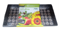 МиниПарник макси Jiffy 70 ячеек 540*260*80мм с Торфяными таблетками D-36мм
