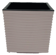 Горшок Стиль 1,5лит Пудра (с дренажной системой)