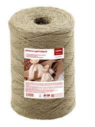 Шпагат джутовый Цилиндр 500мет 1200текс (1уп/24шт)