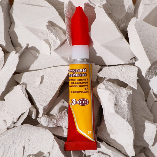 Клей Суперклей 3гр №-А218-11 в тюбике