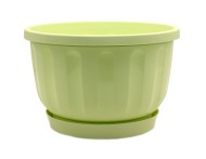 Горшок Терракот подвесной 200мм Салатовый высота 14см