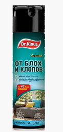 Доктор Клаус Аэрозоль 250мл от Блох и Клопов (1уп/12шт) min 1шт Доктор Клаус Аэрозоль 250мл от Блох и Клопов (1уп/12шт) min 1шт