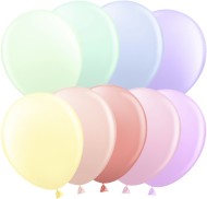 Шар латексный 12/30см макарунс Ассорти 1уп/100шт Арт 912014