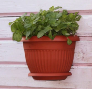 Горшок настенный Ливия 180мм Терракот М-3110