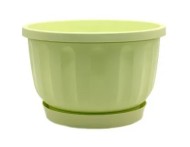 Горшок Терракот подвесной 220мм Салатовый высота 15см