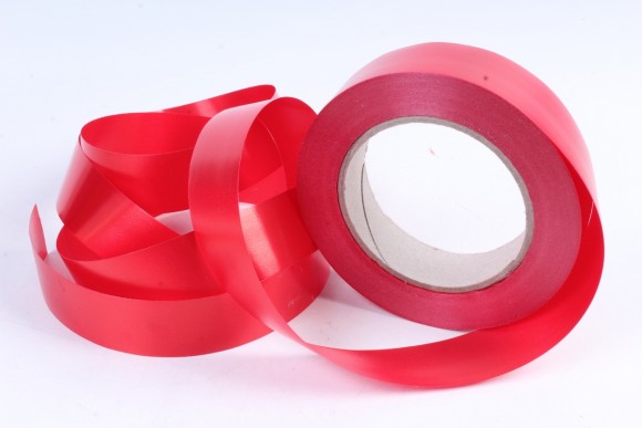 Лента Простая 3см*50ярд Красная РОССИЯ