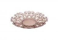 Блюдо пластиковое Мелодия Тонированое большое Арт-М-6467 (D-26см)