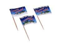 Пика для канапе Снегири (набор 48 шт) Арт-322748