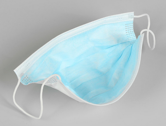 Маска медицинская Белая набор 5шт (3-х слойная)