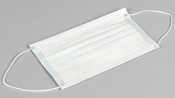 Маска медицинская Белая набор 5шт (3-х слойная)