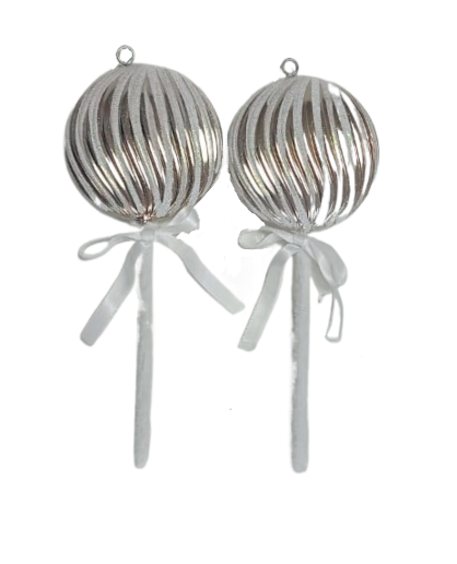 Ёлочное украшение Леденец (25см/2шт) Арт-№2230