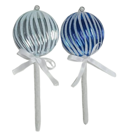 Ёлочное украшение Леденец (25см/2шт) Арт-№2230