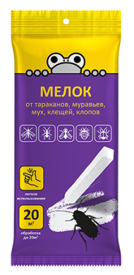 Мелок Nadzor 10гр (1уп/100шт) от тараканов,блох,муравьев