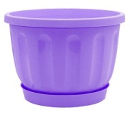 Горшок Терракот подвесной 200мм Сиреневый высота 14см
