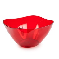 Салатник пластик ICE 0,5лит Красный полупрозрачный Арт-868873