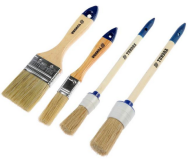 Кисть набор 4шт ТУНДРА Арт-1818260