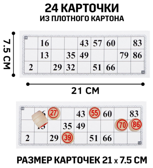 Лото Семейное Арт-3091530 Лото Семейное Арт-3091530