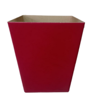 Коробка для горшечных цветов Бордовая L18см W18см H20см