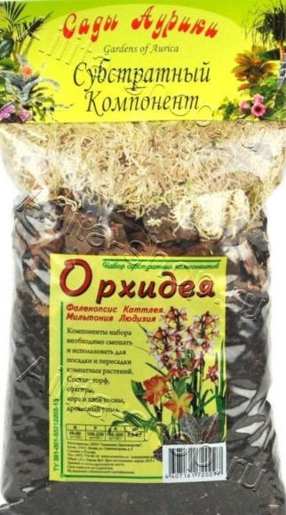 Грунт Орхидея 1лит (1уп/16шт) АУРИКА min 8шт