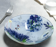 Салатник стекло Доляна Лаванда d=18см Арт-4540980