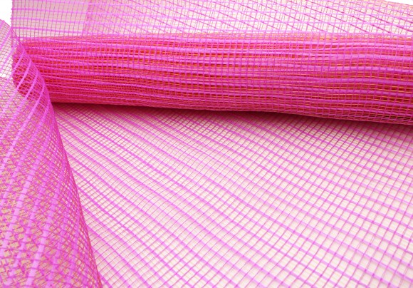 Сетка Акцент Ярко розовая 53см*6м
