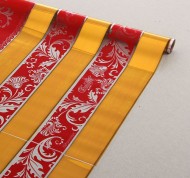 Пленка прозрачная с рисунком Премиум Бело Золото 70см/200гр