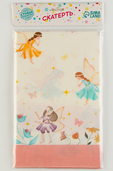 Скатерть одноразовая Фея 120*180см Арт-92428