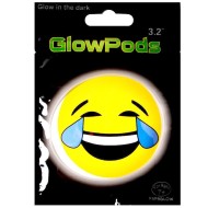 Наклейка Смайл Смех и слёзы светящаяся Арт-6230715