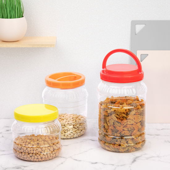 Банка пластиковая 1,5лит М-490