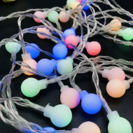 Электрогирлянда 3м Шарики Цветные Арт-1200