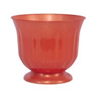 Горшок вазон на ножке Фламинго 15лит Коричневый на ножке М-1490 (БАШ) (D-35см)