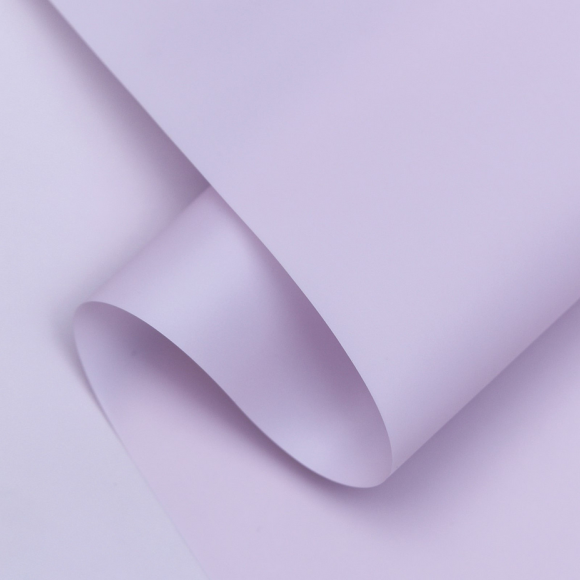 Пленка Листами Матовая однотонная Лаванда 58/58см (1уп/20шт) Цена за лист Пленка Листами Матовая однотонная Лаванда 58/58см (1уп/20шт) Цена за лист